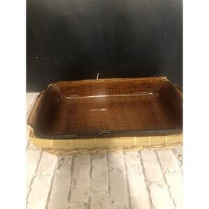 Anchor Hocking Fire King Casserole Baking Dish With Carrier